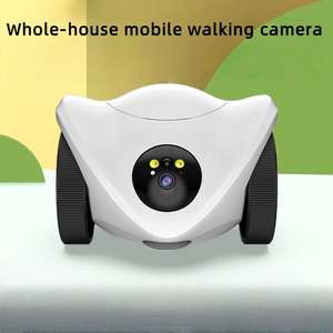 <span class=keywords><strong>Jouet</strong></span> Compagnon pour Animaux 4G avec Audio Bidirectionnel, Robot de Surveillance Automatique IA pour Animaux, Alimenté par Batterie, Laser en Plastique pour Teaser les Chats et les Chiens, Distributeur de Friandises - Product Image 5