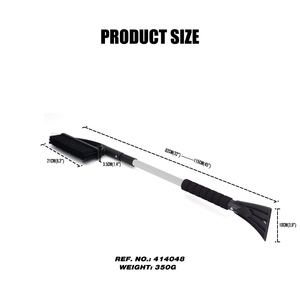 แปรงขัดหิมะ & ที่ขูดน้ำแข็งบนกระจกหน้ารถด้ามจับทำจากโฟมใช้ง่าย - Product Image 2