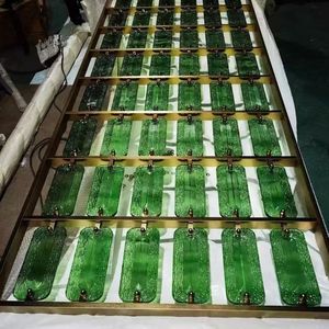 Cloison <span class=keywords><strong>de</strong></span> séparation <span class=keywords><strong>en</strong></span> verre cristal personnalisable, cloisons métalliques, séparations <span class=keywords><strong>de</strong></span> pièce <span class=keywords><strong>en</strong></span> acier inoxydable, cloison <span class=keywords><strong>de</strong></span> salon - Product Image 4