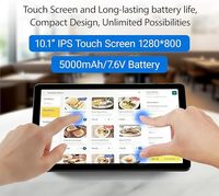 PC industriel embarqué 10,1 pouces, tablette tactile 10 points, Windows 11, Celeron N5095, 8 Go RAM/128 Go ROM, fabriqué en Chine