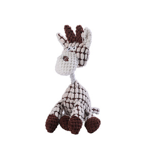 Juguete para perros con forma de burro, cuerda para masticar con sonido, nudo resistente, juguete para la dentición de perros. - Product Image 1