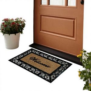 Alfombra de Entrada Rectangular de PVC Delgada, Antideslizante y Resistente a la Corrosión, con Estampado Animal, Lavable a Máquina, de Luebo Modern - Product Image 3