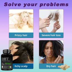 צמיחת שיער למבוגרים תוספת בריאה חזקה ויטמינים שיער נשירת שיער dht חוסם כמוסות ביוטין ראה פלמינטו vegen תוספי מזון - Product Image 5