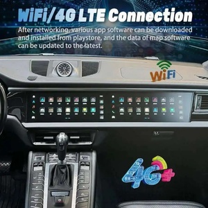 Dual Display Screen for Porsche Macan 2014-2017 Multimedia Video Player Stereo <b>Navigation</b> <b>GPS</b> Auto Radio Android 14 Head Unit 4G - Product Image 6