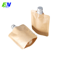 Pochette Doypack 100 ml de qualité alimentaire avec bouchon en aluminium pour emballage de savon liquide