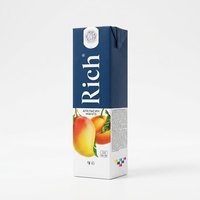 Cartons en briques aseptiques personnalisés pour jus de fruits et boissons de qualité supérieure