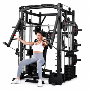 Équipement de musculation commercial pour la maison : Gantry pour l'exercice des pectoraux, des biceps, des muscles des jambes et des deltoides - Product Image 1