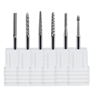 Ensemble de <span class=keywords><strong>manucure</strong></span> et <span class=keywords><strong>pédicure</strong></span> foret à ongles en carbure de cuticule lime à ongles <span class=keywords><strong>électrique</strong></span> fraise en carbure mèche conique - Product Image 6