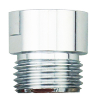 Adaptateur de débit d'eau en laiton personnalisé de G-1/2 \ "connecteur de mamelon de couplage accessoires de robinet de salle de bains d'économie d'eau pour kits de douches