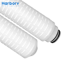 0.22 0.45 Micron Membrane <strong>Filter</strong> Cartridge Nylon Pleated <strong>Filter</strong> Cartridge For Liquid Filtration - Product Image 6