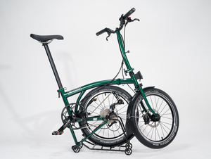 Vélo <span class=keywords><strong>pliable</strong></span> CRANSTON D10 avec frein à disque hydraulique, 20 pouces, 9 vitesses, acier au chrome-molybdène, <span class=keywords><strong>pliable</strong></span> en trois parties - Product Image 2