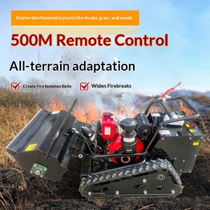 <b>Remote</b> <b>Control</b> Lawn <b>Mower</b> All-Terrain High-Power Crawler Weed Trimmer Mountain Grass Cutter C--151 <b>Remote</b> <b>Control</b> Operates Effor - Product Image 5