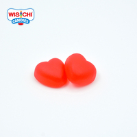 Gratis Monster Bulk Olie Gecoat Hart Vorm Gel Gummy Candy Fruitige Gummy Snoep Voor Kinderen