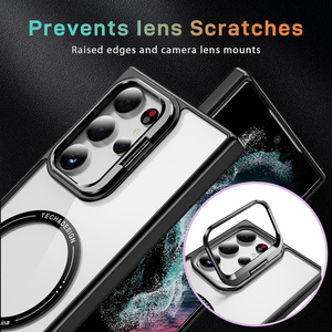 Per <span class=keywords><strong>samsung</strong></span> s24 antiurto in ferro magnetico per auto pieghevole invisibile staffa stand cassa del telefono per <span class=keywords><strong>samsung</strong></span> s23 case - Product Image 6