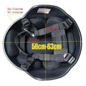 Casque ACH MICH 2000 - Version Spéciale Action - Casque Tactique de Chasse et de Jeu de Guerre avec Coussinets de Protection - Product Image 6