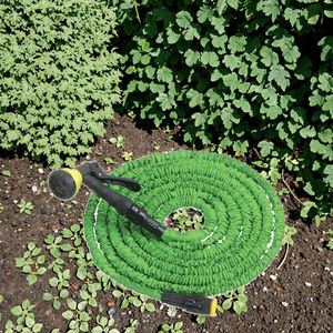 عرض رائع 25/Ft مجموعة PVC قابلة للتوسيع مع 7 نمط بندقية خرطوم الحديقة - Product Image 3