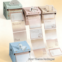 Kit de Rollos de Notas Adhesivas de Alta Calidad, Personalizable, con Sistema de Extracción y Almacenamiento, Material de Oficina