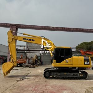 Excavadora de cadenas PC200-7 de segunda mano de alta calidad, origen Japón, motor principal, bajo precio, maquinaria para movimiento de tierras - Product Image 2