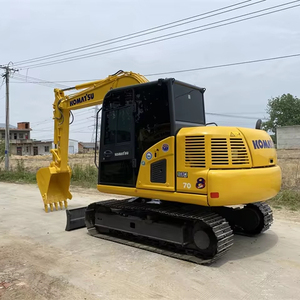 Excavadora original KOMATSU de buena condición, oruga hidráulica, peso operativo de 5-7 toneladas, precio barato, incluye engranaje de motor de bomba - Product Image 1