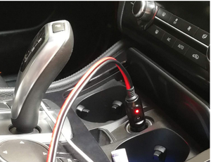 سلك تمديد ولاعة السجائر من 1 إلى 2 مع مقبس 12 فولت و24 فولت ومحول طاقة للسيارات - Product Image 6