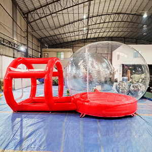 Kids Party Fun House Großes klares aufblasbares Kristall-Iglu-Kuppel ballons Blasen zelt Transparentes aufblasbares Blasen haus
