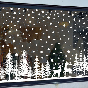 <span class=keywords><strong>Adesivi</strong></span> Statici <span class=keywords><strong>Natalizi</strong></span> <span class=keywords><strong>per</strong></span> Finestre, Fiocchi di Neve Bianchi, Decalcomanie Silhouette Natalizie Senza Colla, <span class=keywords><strong>Adesivi</strong></span> <span class=keywords><strong>per</strong></span> Vetri e <span class=keywords><strong>Porte</strong></span> <span class=keywords><strong>per</strong></span> Decorazioni Natalizie - Product Image 1