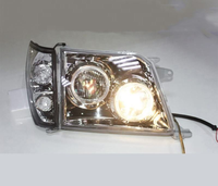 Accessoires automobiles YBJ : Phare avant modifié Angel Eye pour Prado 3400 FJ90 LC90 (1998-2003) – Clair ou Fumé – Compatible FJ95 LC95