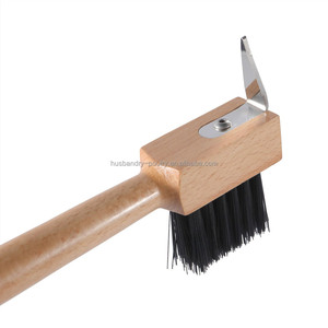 Púa de pezuña ecuestre con mango de madera para cepillo de aseo de <span class=keywords><strong>caballos</strong></span> - Product Image 6