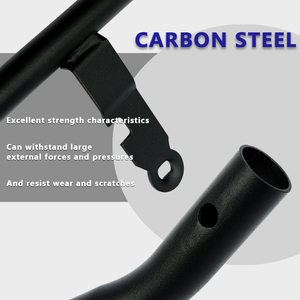 ADV160 2021-2026 Barre de protection contre les chocs en acier au carbone, revêtement en poudre, protection de la carrosserie, noir mat - Product Image 5