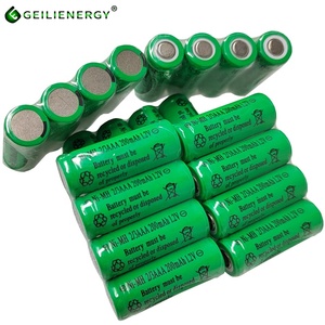 Batteries rechargeables de remplacement pour la lumière solaire 2/3AAA 1.2v aaa 200mah batterie chargeur nimh - Product Image 3