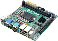 Carte mère industrielle Mini ITX Intel ITX-P360 LGA1151 8e et 9e génération, DDR4 double canal, SATA intégré, vente en gros directe usine Chine