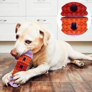 ZMaker Nuevo Dispensador de Golosinas Ecológico para Perros, Juguete Masticable para Limpieza Dental, Resistente a Mordidas, de Goma, Alimentador Lento Interactivo - Product Image 4