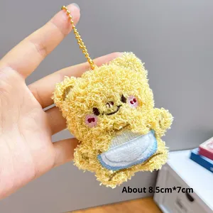Wholesale Yusen 5-12cm Cute Soft PP Cotton Anime Cartoon Key Chain Toy Embroidered Stuffed Toy Portable for Birthday
