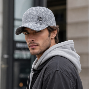 Casquette de baseball vintage en nylon monogrammé, tendance <span class=keywords><strong>TikTok</strong></span>, ajustable, style Dad Hat unisexe, broderie lettre, pour le streetwear Y2K, modèle quatre - Product Image 3