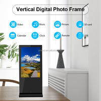 7 "8" 10.1 "12" 13 "15" 17 "22" 25 "32" 10 pouces Smart LCD LPS Advertising Display Cadre photo numérique avec piles rechargeables