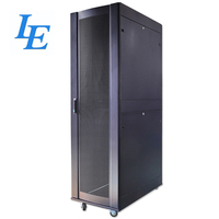 Armoire de serveur sur pied LE 42U, armoire réseau 19 pouces, acier SPCC, norme IEC297-2, capacité de charge lourde de 1500 kg, IP20, 600 mm