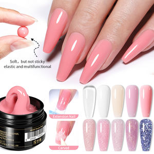 BORN PRETTY PRO 단색 비 스틱 핸드 익스텐션 젤 OEM 3D 쉐이핑 반짝이 수지 네일 아트 용 하드 젤 네일 빌더 - Product Image 1