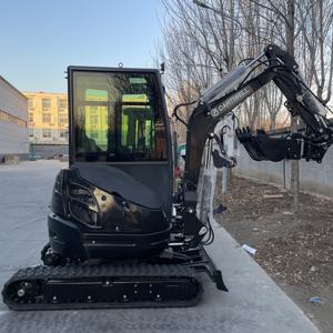 Mini Escavatore Cartiwell 2000KG con Motore Idraulico Kubota e Cabina per Uso Agricolo SPEDIZIONE GRATUITA Vendita Calda - Product Image 4