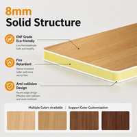 Tarima de WPC para Proyectos Comerciales, Tablero de Suelo de Madera y Plástico Compuesto, Pedido al por Mayor, Precio Directo de Fábrica