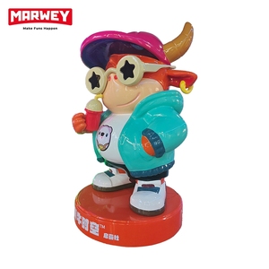 Marwey Fournisseur One Stop Vente en gros Animal Cartoon personnalisé Niudoudou Statue Sculpture à l'entrée de <span class=keywords><strong>la</strong></span> salle de jeux - Product Image 1
