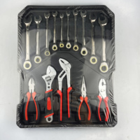 Vente en gros 409 pièces jeu de clés à douille professionnelles personnalisées OEM Support mallette à outils boîte en aluminium fabrication produit ensembles d'outils
