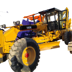 Used Caterpillar CAT 140K 140 Land Road <b>Motor</b> <b>Grader</b> CAT140 CAT140K Used <b>Grader</b> Cheap Price for Sale - Product Image 1