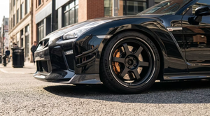 Jantes monobloc forgées classiques à 6 branches style TE37, finition Gunmetal avec lèvre usinée, 17-22 pouces, compatibles avec les voitures sportives JDM, EV, BMW, Toyota, Tesla. - Product Image 5