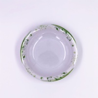 Assiette à soupe en plastique personnalisée 2026, écologique, sans BPA, en mélamine, ronde et profonde, vente en gros