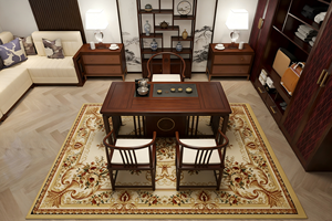 Alfombra tejida rectangular estilo Wilton de venta al por mayor de fábrica para dormitorio y hogar - Product Image 4