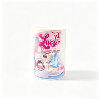 Étiquettes autocollantes personnalisées imperméables en rouleau, couleur intégrale, pour bouteilles de lessive, autocollants d'emballage à marque privée