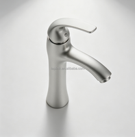 Ensemble de douche mural moderne et contemporain à levier unique en acier inoxydable chromé, de haute qualité, durable et élégant pour salle de bain