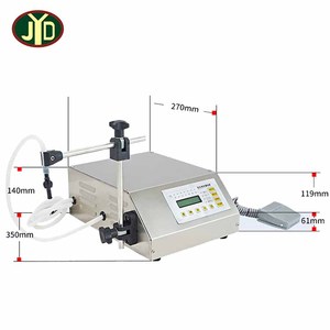 Máquina de llenado de líquido Digital, GFK-160 de marca personalizable, para pequeños negocios, <span class=keywords><strong>línea</strong></span> de producción de embalaje - Product Image 4