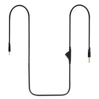Kabel Aux Audio 2m, aksesori suku cadang perbaikan headset Game pengganti untuk Astro A10 A40 A30
