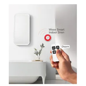 Tuya Zigbee Thông Minh Phổ Đa Tần Số Điều Khiển Từ Xa Với 4 Nút Cá Nhân Báo Động An Toàn Keychain Home Hệ Thống Báo Động